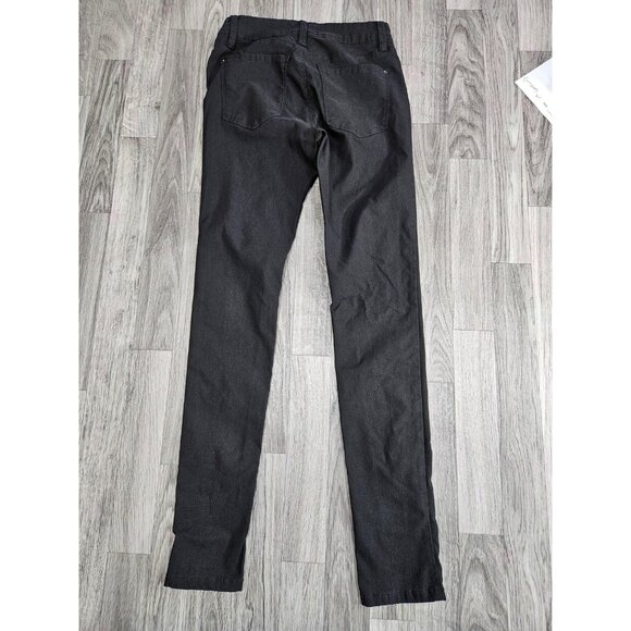 YMI Skinny Jeans Womens Medium Black Stretch Mid Rise 5 Pocket Pants - Picture 2 of 11